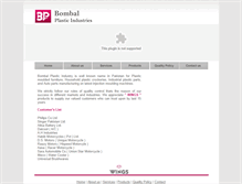 Tablet Screenshot of bombalplastic.com